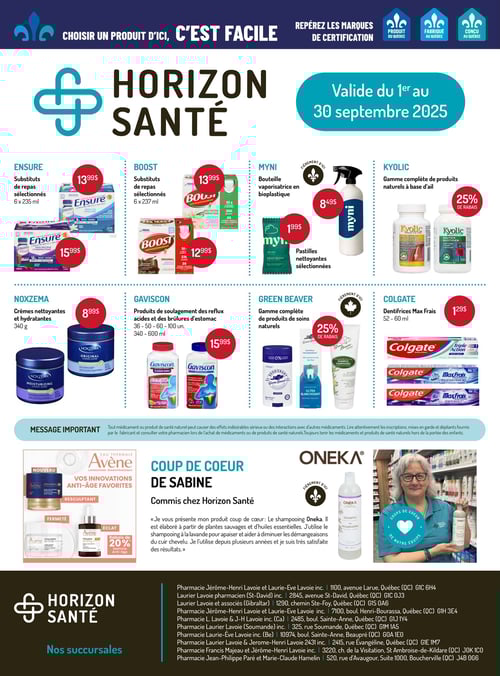 Circulaire Horizon Santé - Page 1