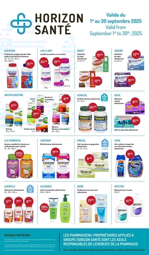 Circulaire Horizon Santé - Plus d'Économies - Page 1