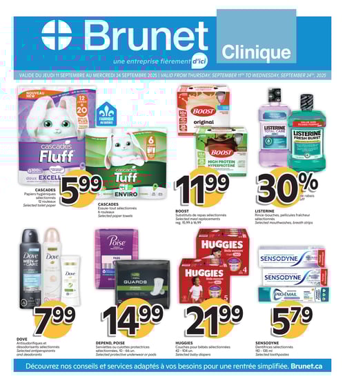 Circulaire Brunet - Clinique - Page 1