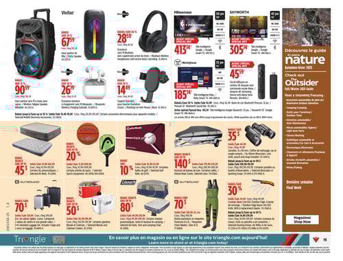 Circulaire Canadian Tire - Page 25