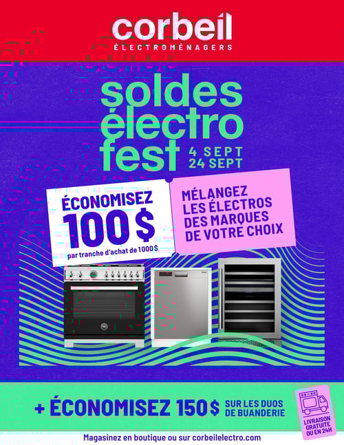 Circulaire Corbeil Électroménagers - Page 1