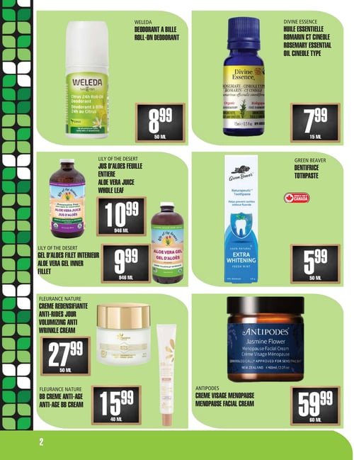 Circulaire TAU Marché d'alimentation Naturelle - Page 2