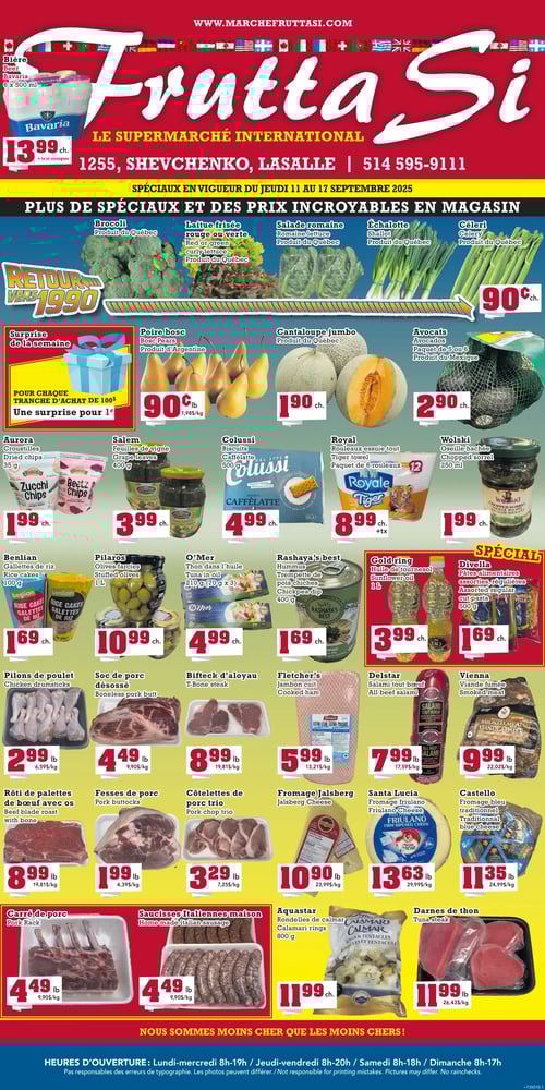 Circulaire Marché Frutta Si - Page 1