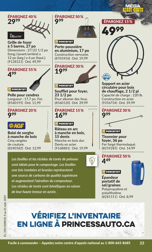 Circulaire Princess Auto - Page 39