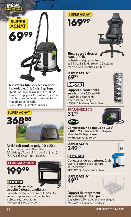 Circulaire Princess Auto - Page 44