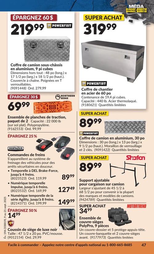 Circulaire Princess Auto - Page 65