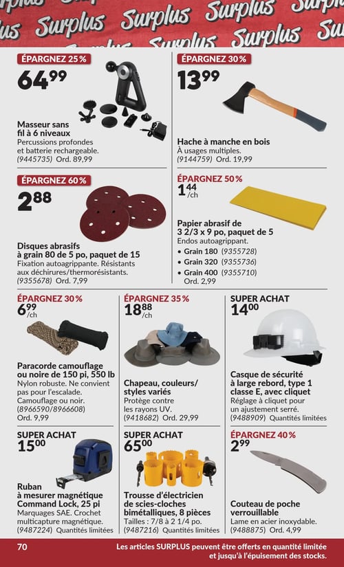 Circulaire Princess Auto - Page 87