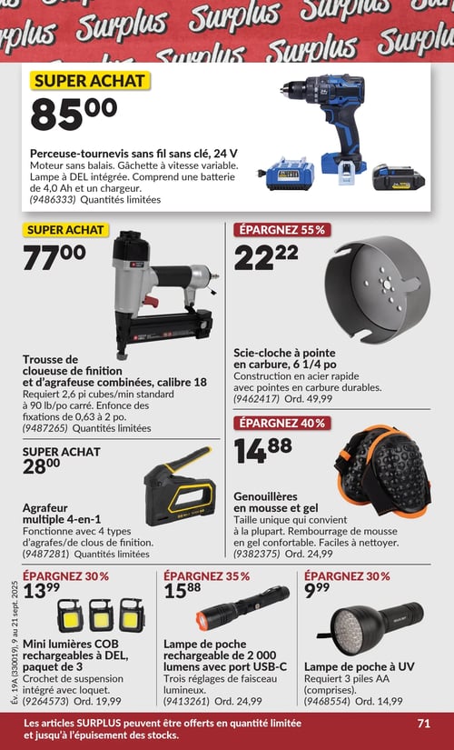 Circulaire Princess Auto - Page 88