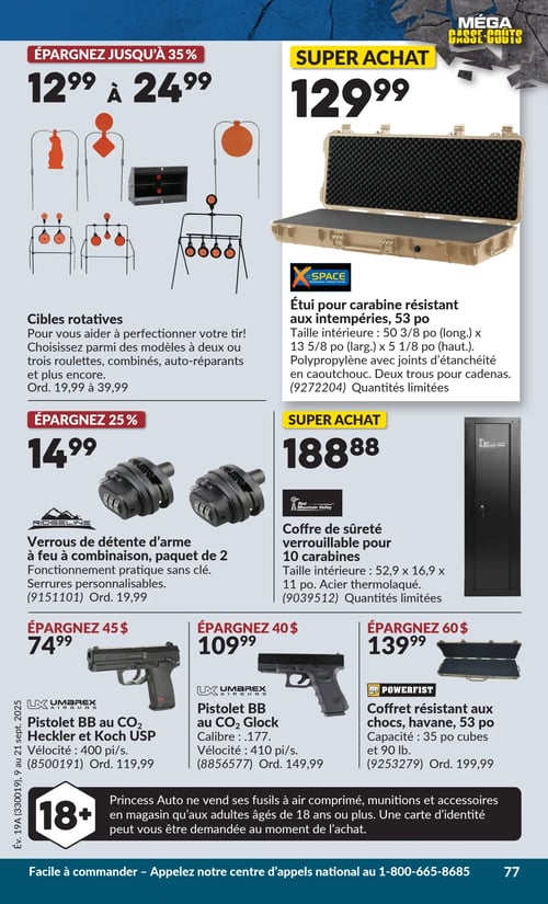 Circulaire Princess Auto - Page 94