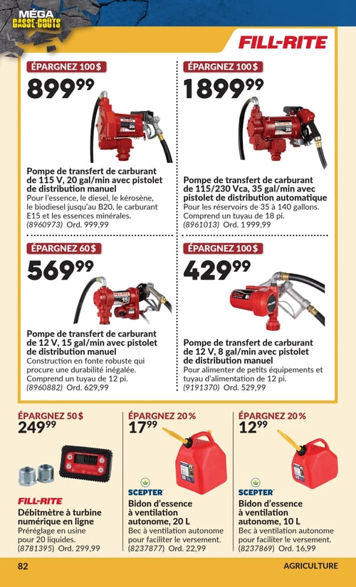 Circulaire Princess Auto - Page 99