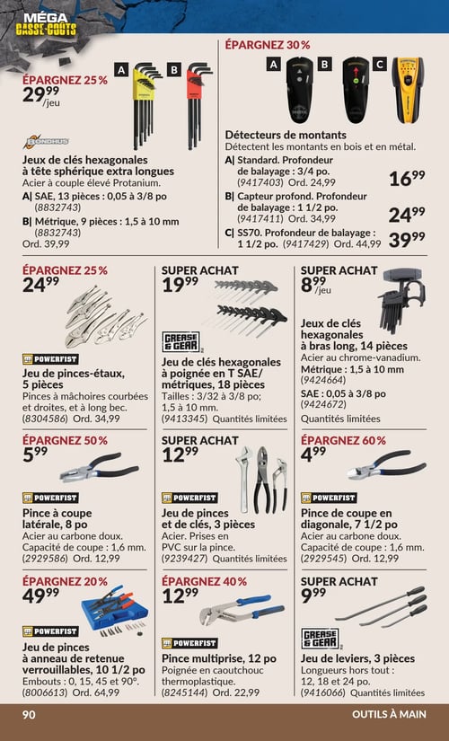 Circulaire Princess Auto - Page 107