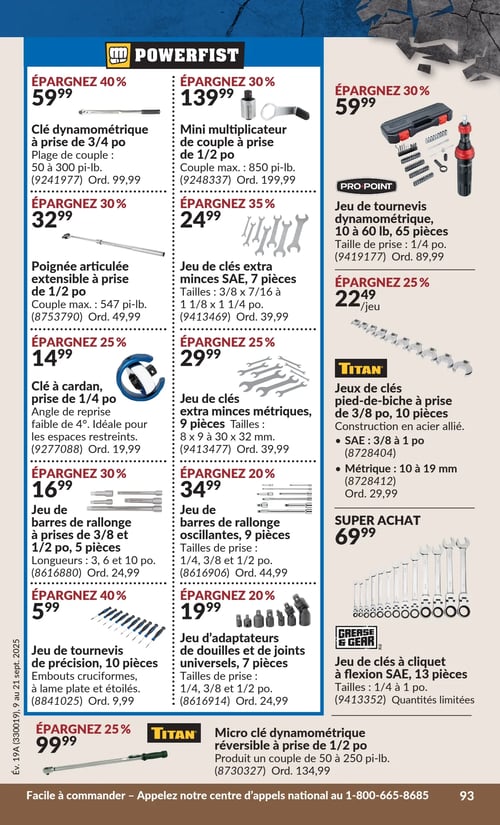 Circulaire Princess Auto - Page 110