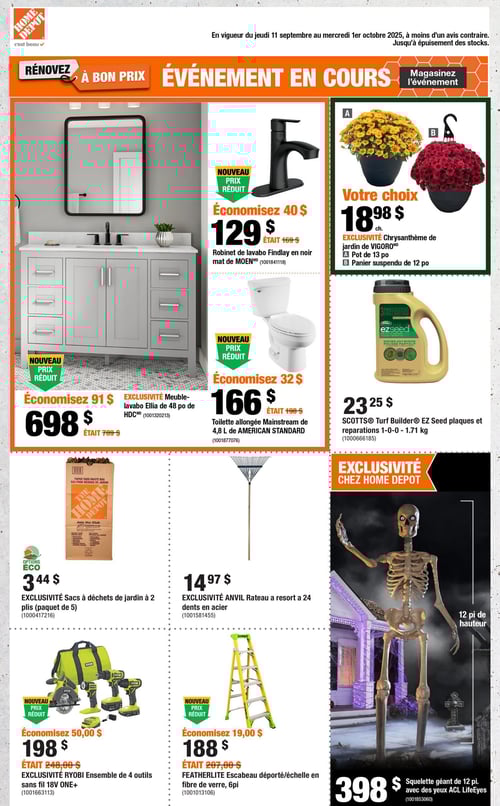 Circulaire Home Depot - Page 1