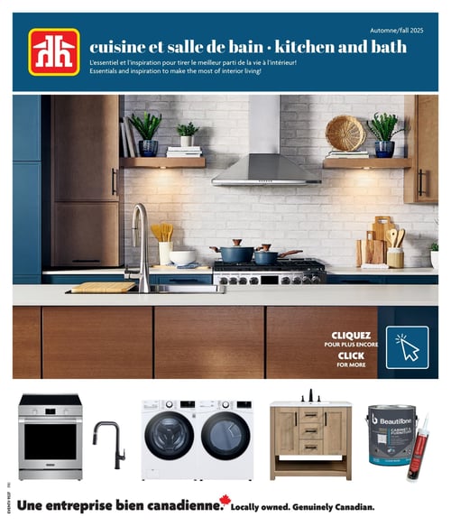 Circulaire Home Hardware - Cuisine et salle de bain - Page 1