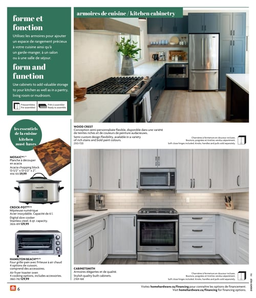 Circulaire Home Hardware - Cuisine et salle de bain - Page 6