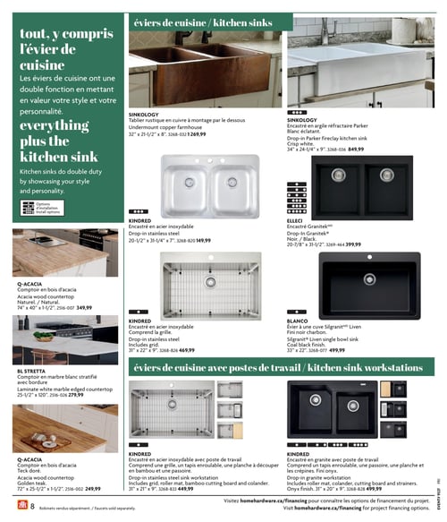 Circulaire Home Hardware - Cuisine et salle de bain - Page 8