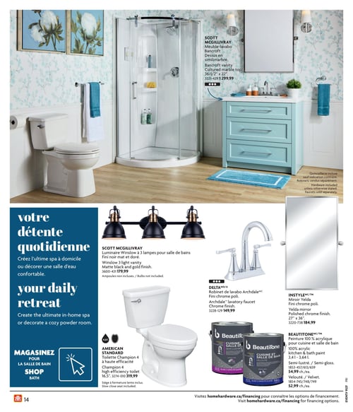 Circulaire Home Hardware - Cuisine et salle de bain - Page 14