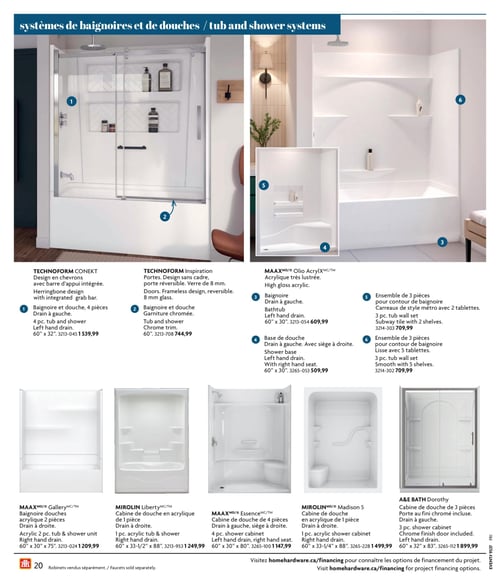 Circulaire Home Hardware - Cuisine et salle de bain - Page 20