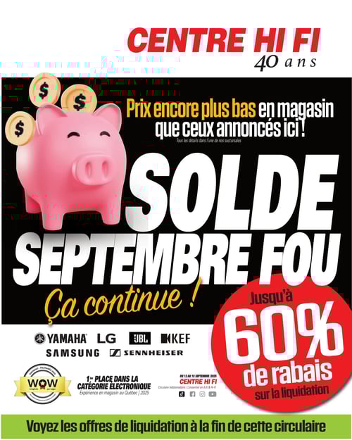 Circulaire Centre HI-FI - Page 1