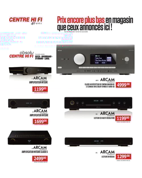 Circulaire Centre HI-FI - Page 39