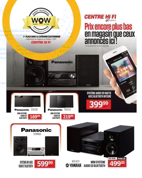 Circulaire Centre HI-FI - Page 43