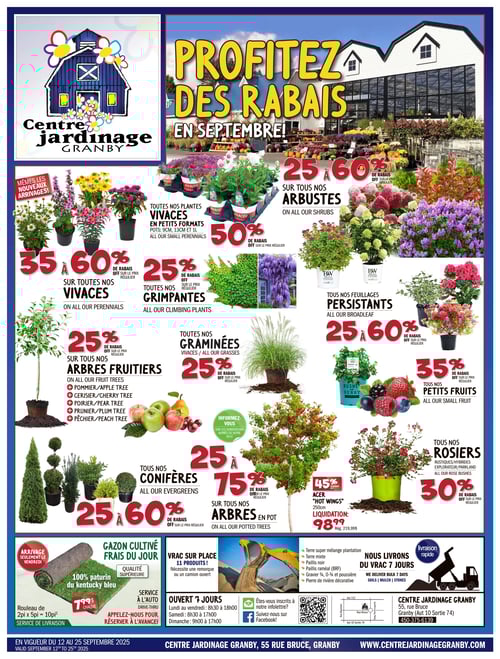 Circulaire Centre Jardinage Granby - Page 2