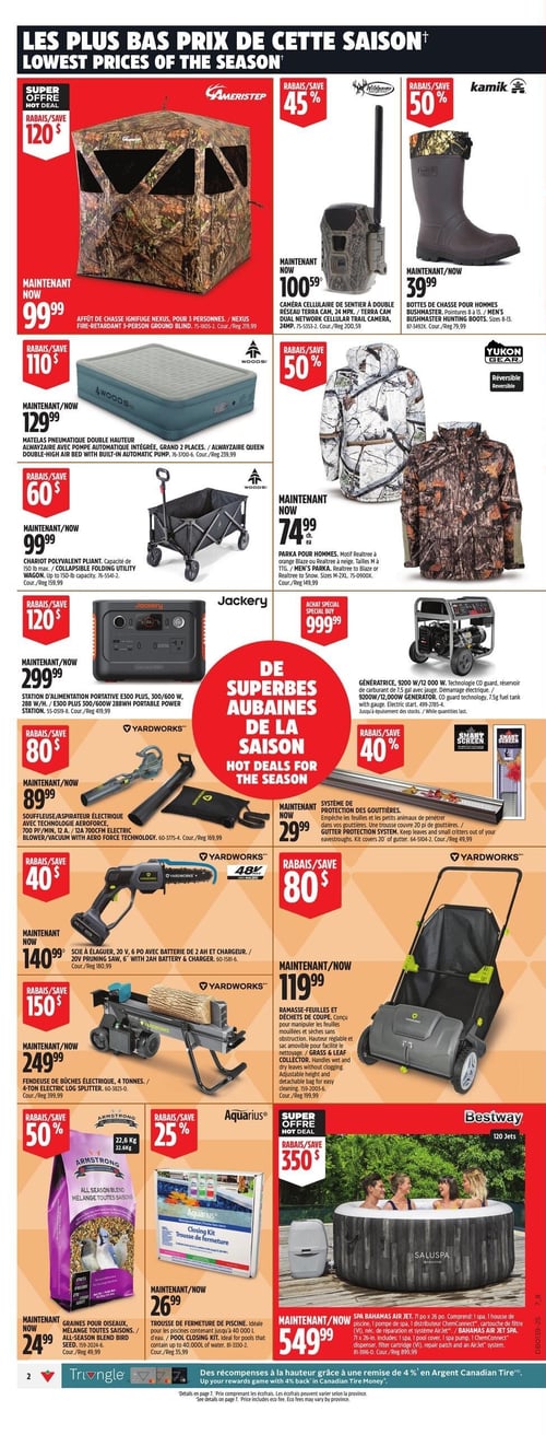 Circulaire Canadian Tire - Page 4