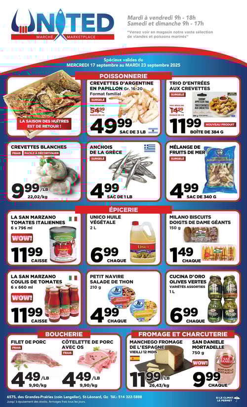 Circulaire United Supermarché - Page 1