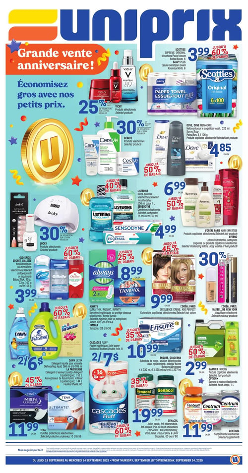 Circulaire Uniprix 🛒🏷️ | Circulaires en ligne