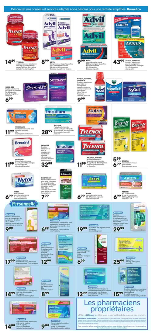 Circulaire Brunet - Pharmacie - Page 3