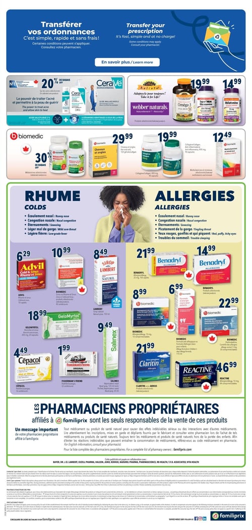 Circulaire Familiprix - Clinique - Page 3