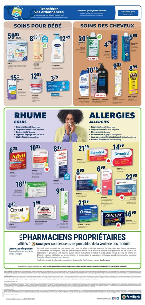 Circulaire Familiprix - Santé - Page 3