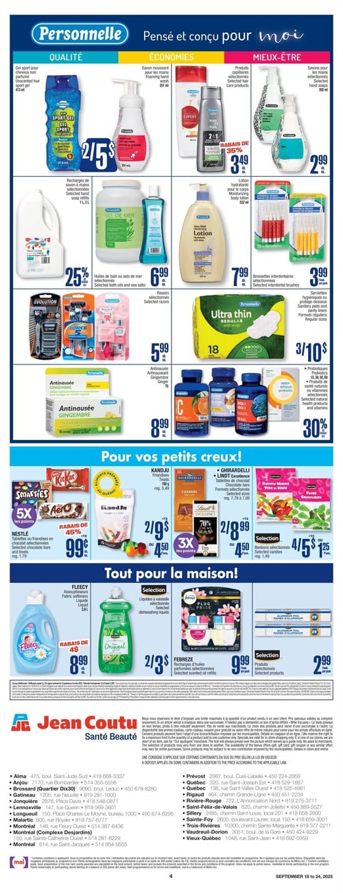 Circulaire Jean Coutu - Santé Beauté - Page 4
