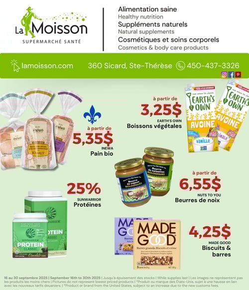 Circulaire La Moisson Supermarché Santé - Page 1