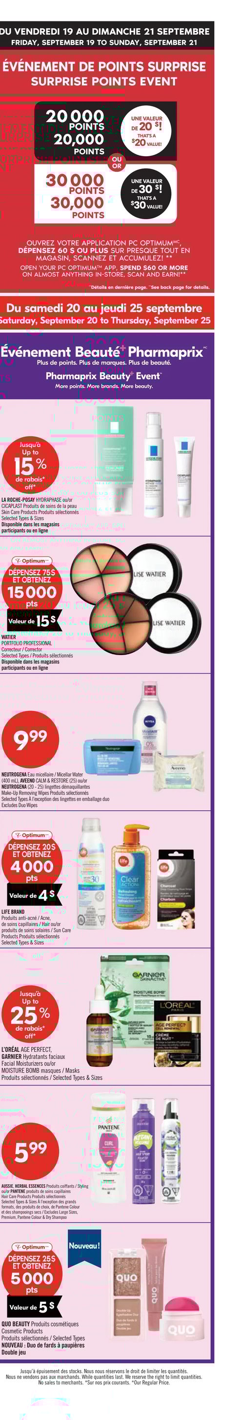 Circulaire Pharmaprix - Page 1