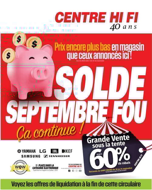 Circulaire Centre HI-FI - Page 1
