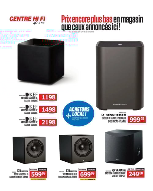 Circulaire Centre HI-FI - Page 61