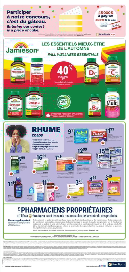 Circulaire Familiprix - Clinique - Page 3