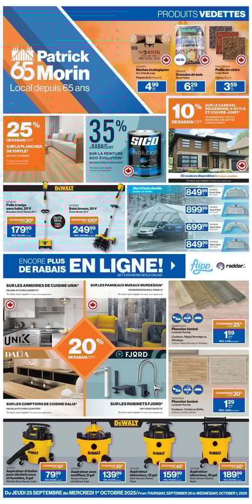 Circulaire Patrick Morin - Page 1