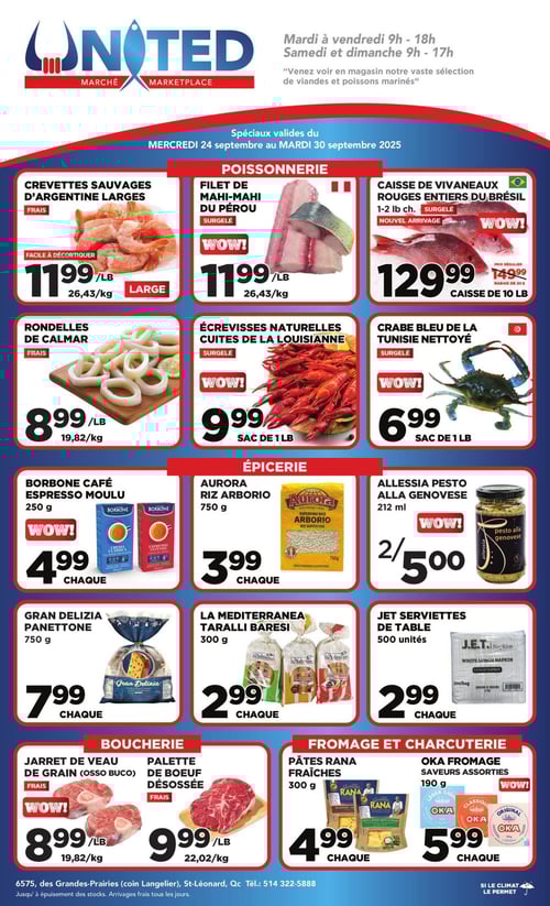Circulaire United Supermarché - Page 1