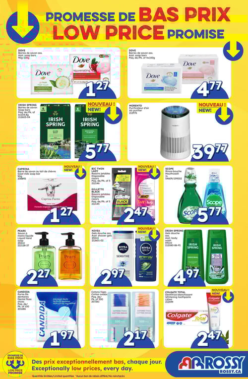 Circulaire Rossy - Promesse de bas prix - Page 7