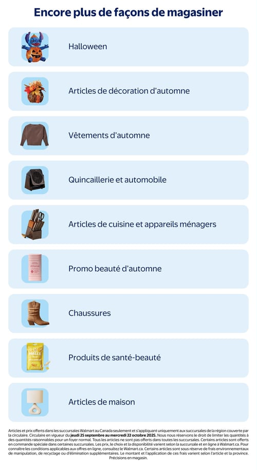 Circulaire Walmart - Les récoltes à la maison - Page 20