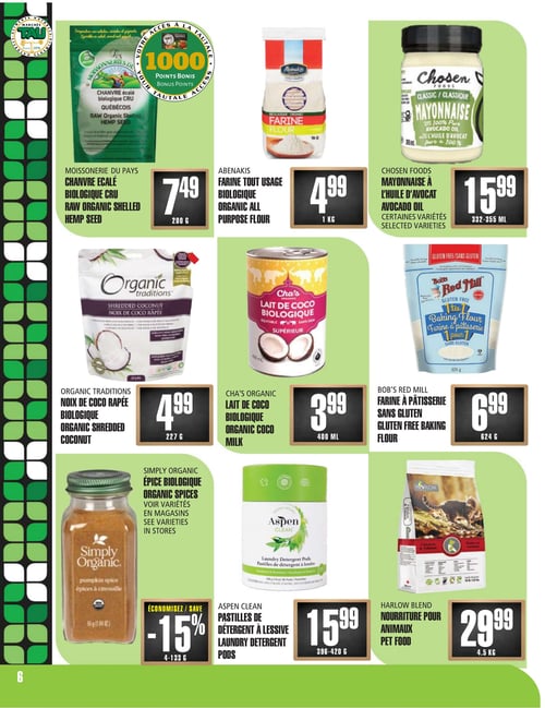 Circulaire TAU Marché d'alimentation Naturelle - Page 6 Circulaire TAU Marché d'alimentation Naturelle - Page 6