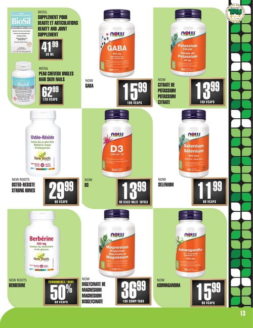 Circulaire TAU Marché d'alimentation Naturelle - Page 13 Circulaire TAU Marché d'alimentation Naturelle - Page 13