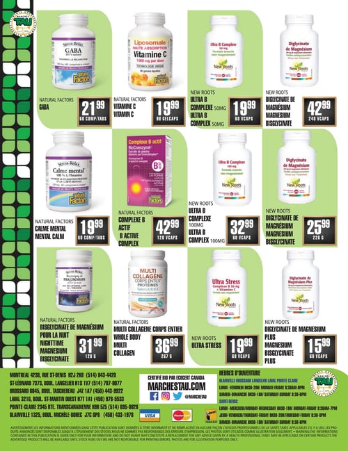 Circulaire TAU Marché d'alimentation Naturelle - Page 16 Circulaire TAU Marché d'alimentation Naturelle - Page 16