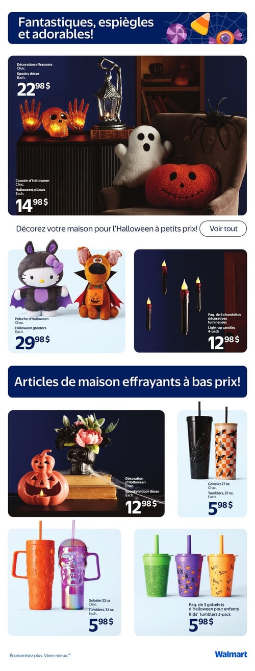 Circulaire Walmart - Tout pour l'Halloween - Page 2