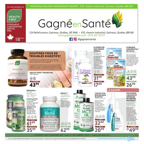 Circulaire Gagné en Santé - Page 1