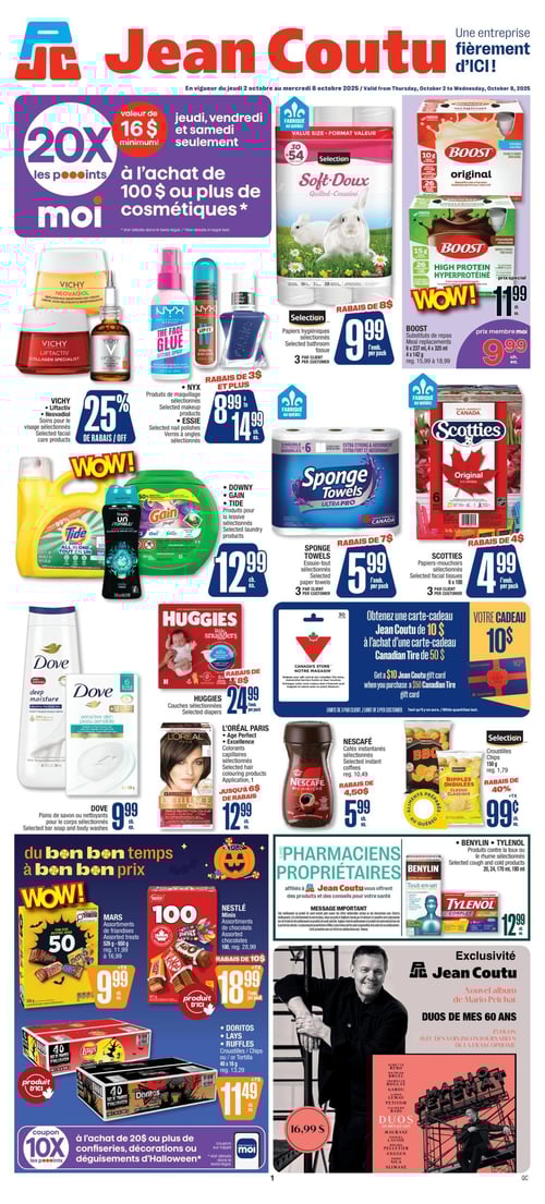 Circulaire Jean Coutu - Page 1