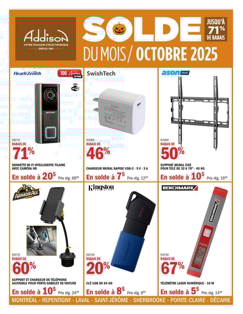 Circulaire Addison Électronique - Page 1