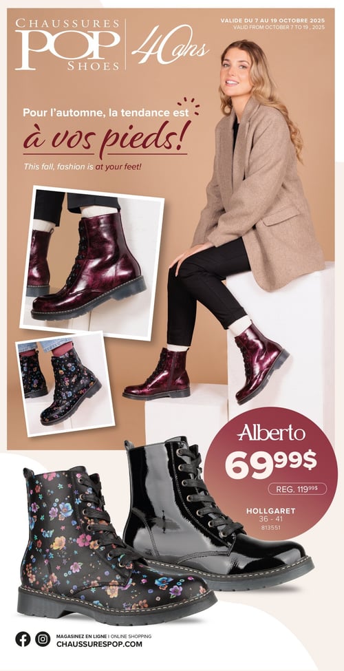 Circulaire Chaussures Pop - Page 1